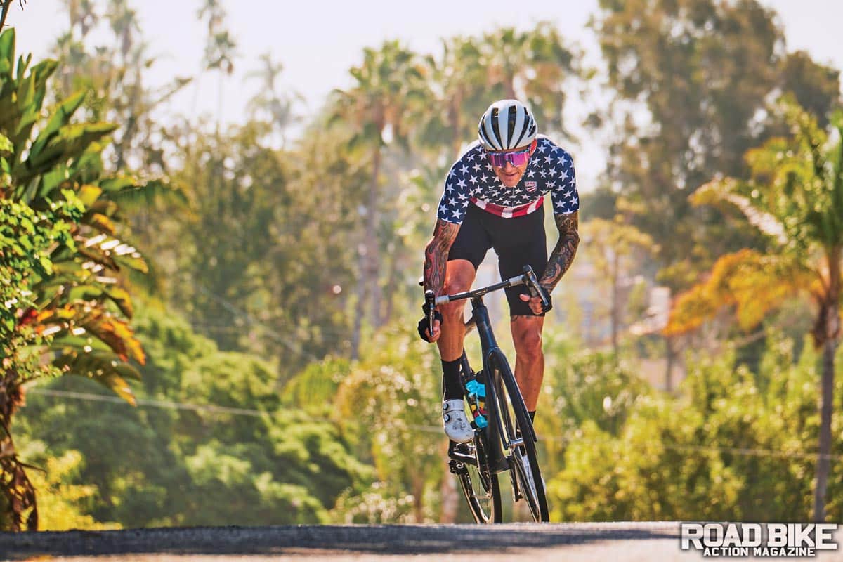 Tight racing at the Age Group Road Cycling Nationals - College